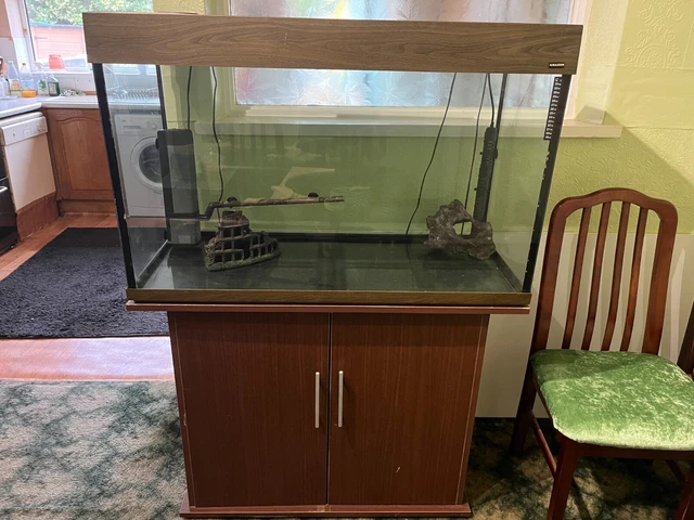 Good Used Condition. 50L Fish Tank with pumps and cabnet