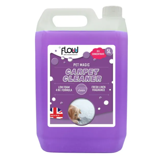 Carpet Shampoo Cleaner Pet Magic Linen Deodoriser Vax Machine Solution 5 Litre