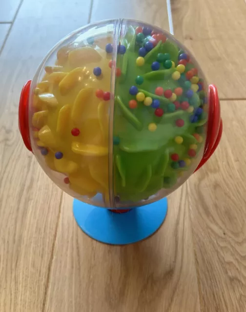 Baby Activity High Chair Suction Toy Spinning Rattle Ball
