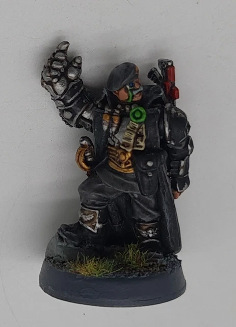 Figurine Warhammer 40K – Yarrick Astra Militarum, Peinte Par Pro, Games Workshop