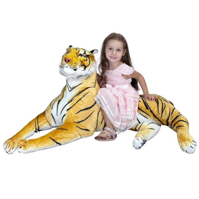 peluche tigre géant