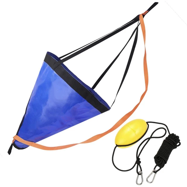 Drift Sock, Ocean Anglers Fishing Drogue for Boat/Kayak/Pontoon