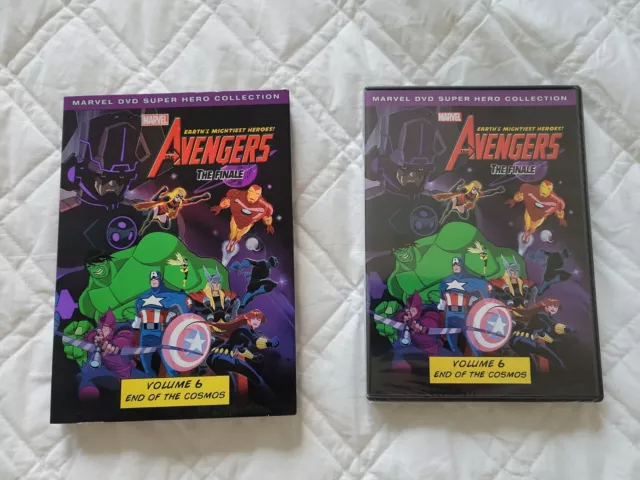 Avengers Earths Mightiest Heroes #6 DVD 2-Disc END OF THE COSMOS WITH SLIP COVER