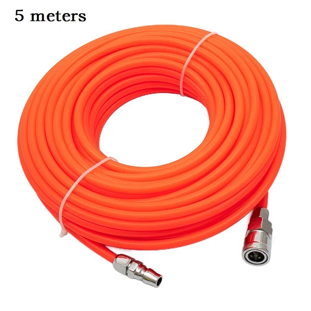 Manguera de bomba de compresor de aire de tubería neumática recta tubo de 5 * 8 mm con conector rápido