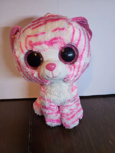 Ty Beanie Boo Ty Silk Asia the Tiger soft toy 22cm tall