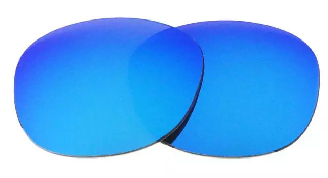 Nuove lenti polarizzate di ricambio blu ghiaccio per occhiali da sole Ray Ban RB4225 52 mm