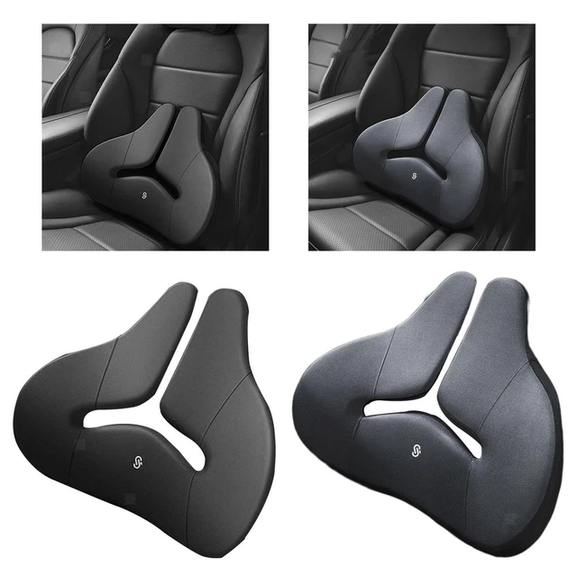 Asiento de coche Memory Foam cojín trasero, transpirable, respaldo suave