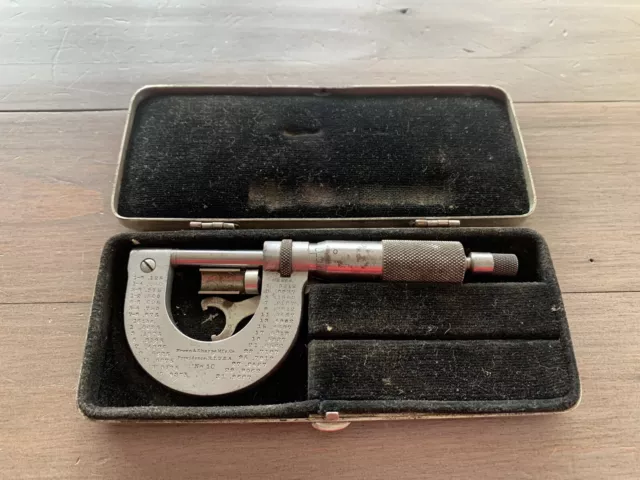L.S. Starrett Co. Ltd. Vintage Micrometer No. 10