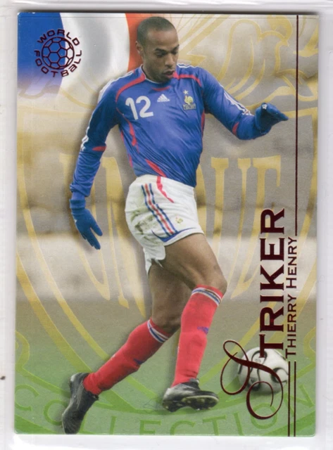 Carte De Foot Thierry Henry – France 2004, Mondial Futera, N°43