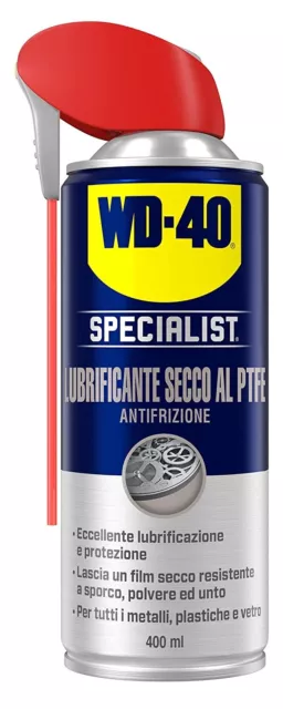 WD 40 Lubrificante a secco al PTFE per Stampanti 3D  WD-40 Specialist da 400 ml.