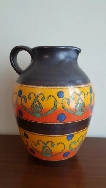 Très beau vase vintage en céramique - Excellent état.  Hauteur 26 cm