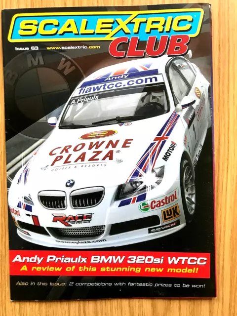 SCALEXTRIC CLUB MAGAZINE ISSUE 63 2008 (Ninco / Fly /SCX / Carrera)