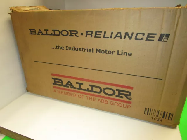 New Baldor Reliance Super E Motor 1 HP VEBM3546T