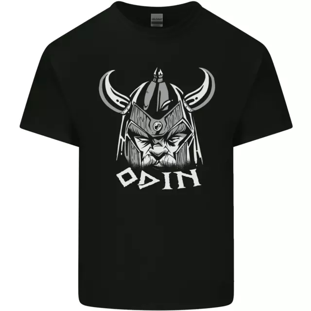 T-shirt top da uomo cotone Odin Viking God Warrior Valhalla palestra norrena