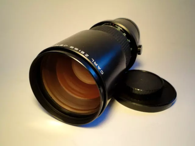 SERVICED Carl Zeiss Jena Prakticar MC 4/300 - MINT Condition (Sonnar) PB 4 300mm