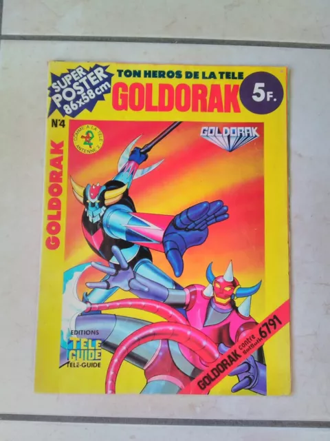 goldorak super poster n°4 (époque albator capitaine flam ulysse 31)