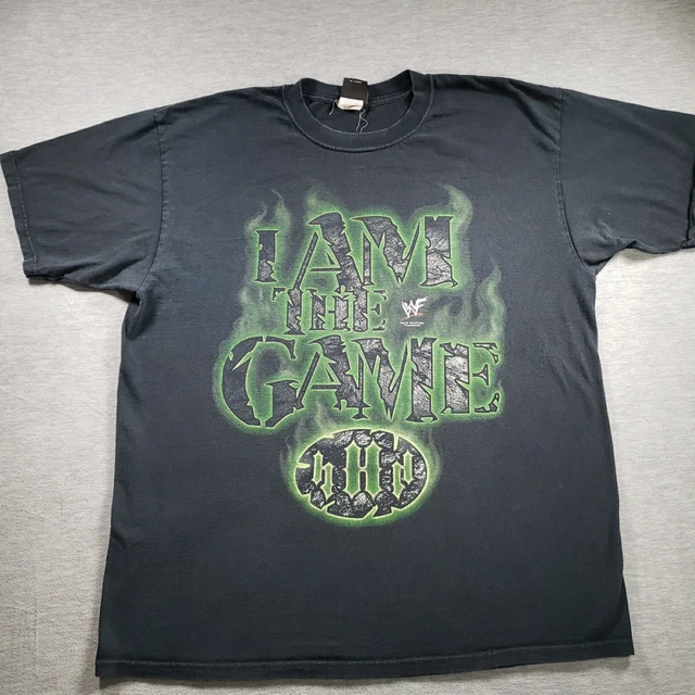 VTG 90's WWF TripleH Wrestling Tshirt 2XL I Am The Game Bcuz I Am That Damn Good