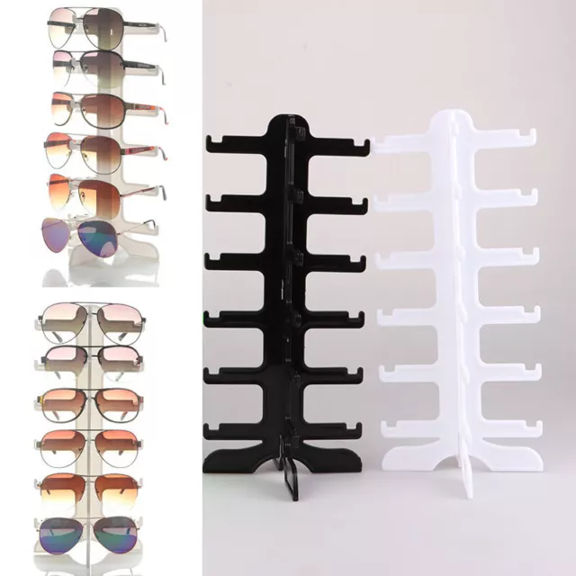 Gafas de sol con soporte para gafas de sol soporte para almacenamiento estante de ahorro de espacio