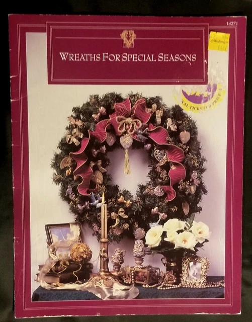 Folleto artesanal vintage 1991 Coronas para temporadas especiales # 14271 Joni Prittie