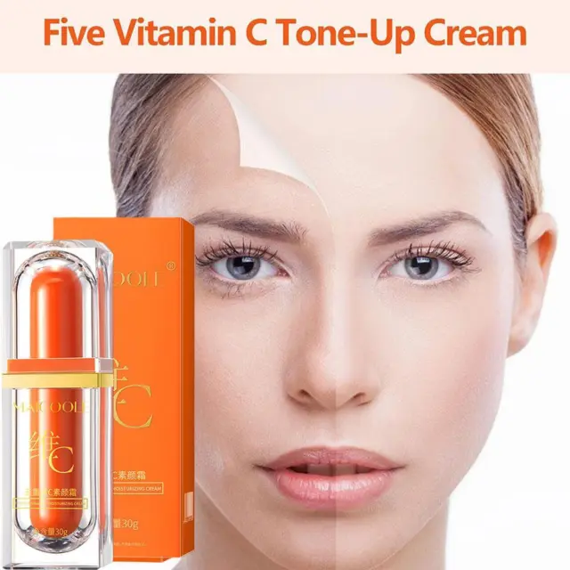 Crema sbiancante five vitamina C tonificante crema anti invecchiamento schiarente pelle