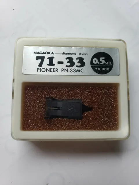 Nagaoka 71-33 Pioneer Record Nadel Diamant Eingabestift 0.5mil PN-33MC Japan