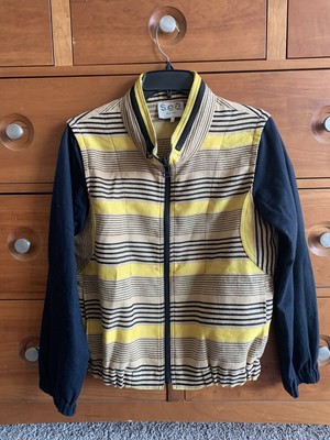 SEA new york bomber jacket navy & gold