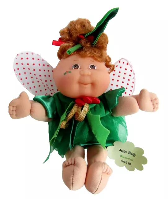 Mattel 8"  Cabbage Patch Kids WINTER GARDEN FAIRIES Jodie Holly Doll