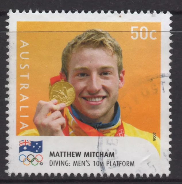 Australia 2008 Australian Gold Medal Winners  Olympic Games,Beijing  Stamp  Vfu