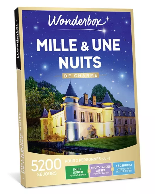 Wonderbox « Mille et une nuits de charme », valable jusqu’au 30/06/2027