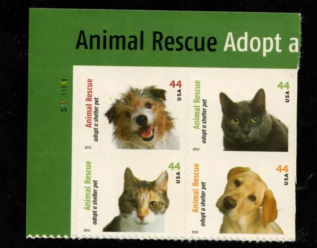 Scott 4451-4454 44¢ Adopt a Shelter Pet 4 of 6 MNH Free shipping in USA!