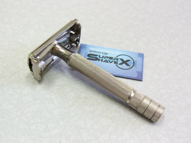 Vintage Gillette Super Speed TTO Double Edge DE Safety Razor 1940'S