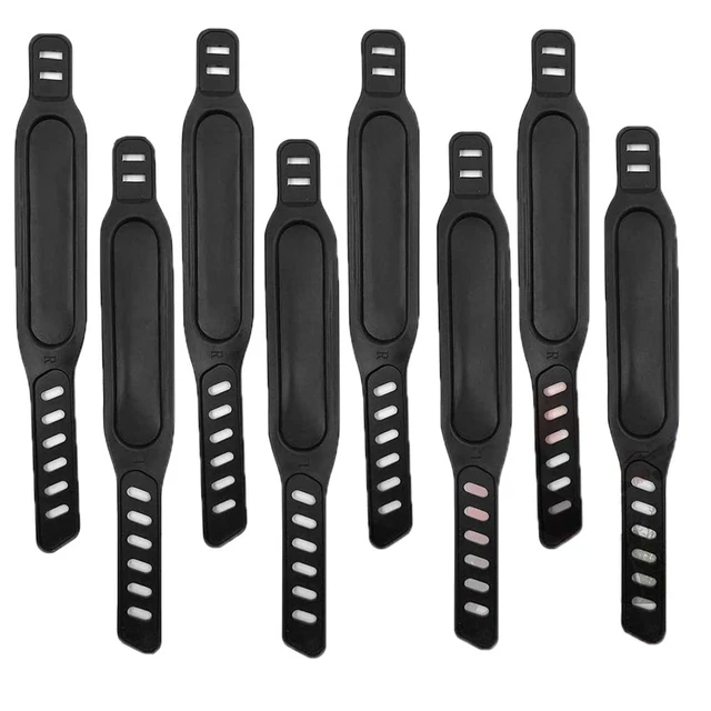 Boulons De Remplacement Pour Vélo Elliptique – Paire Noire Robuste – Filetage 1/2-20