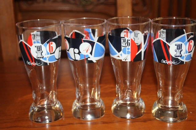 Lot De 4 Verres à Bière Kronenbourg 1664 - 25 Cl - Fabrication Française