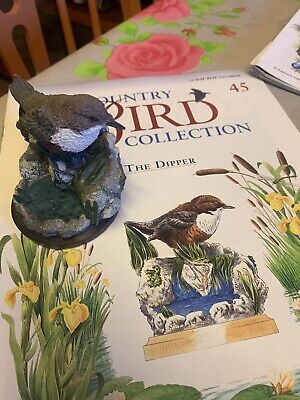 Country bird collection Andy Pearce Issue 45 ‘Dipper’ Sculpture/Magazine