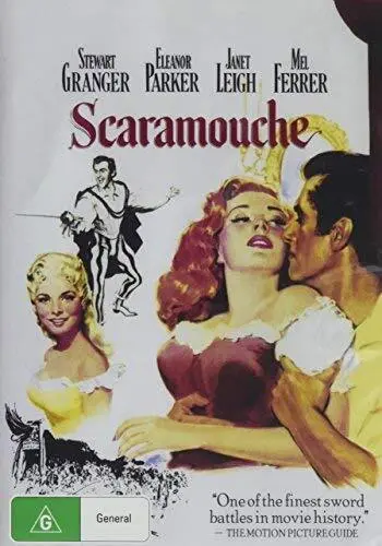 Scaramouche (DVD) Stewart Granger Eleanor Parker Curtis Cooksey Janet Leigh