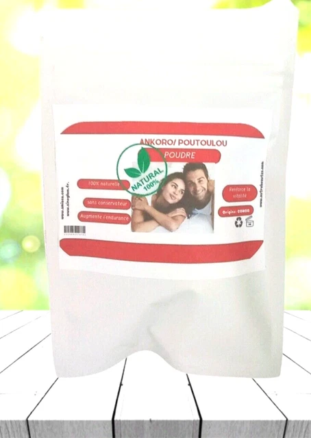 ANKORO POUTOULOU - Retardant Naturel Pour Homme - 100% Produit Naturel - 30g