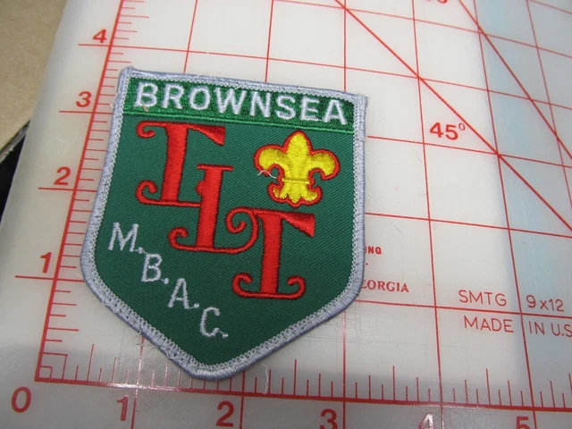 M.B.A.C. Brownsea JLT collectible patch (b46) M.B.A.C. Brownsea JLT collectible patch (b46)