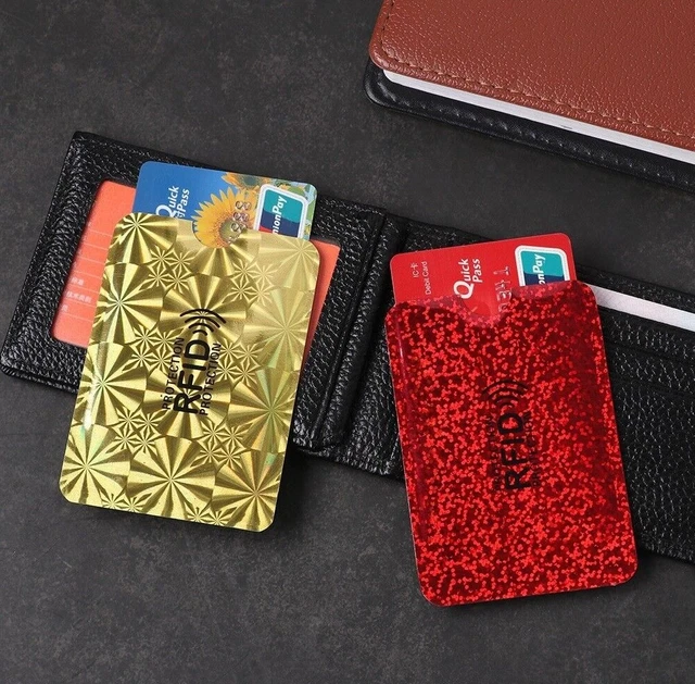 RFID Anti Theft for Credit Card Protector Blocker Cardholder Sleeve Skin Case