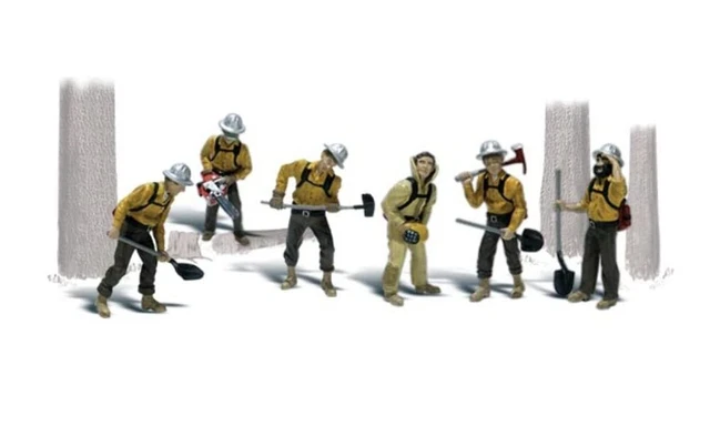 Woodland Scenics Smoke Jumpers HO Scale (US IMPORT)