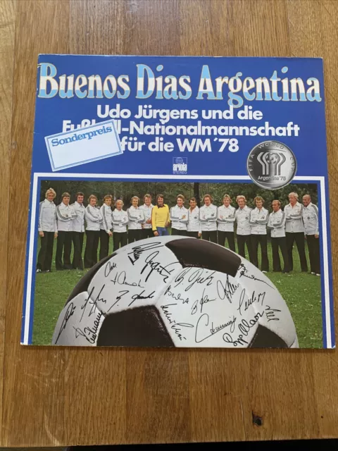 Udo Jürgens & Fußball Nationalmannschaft - Buenos Dias Argentina