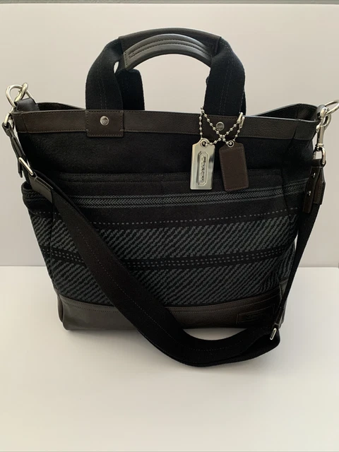 Coach 70531 2Way Shoulder Tote Bag Wool