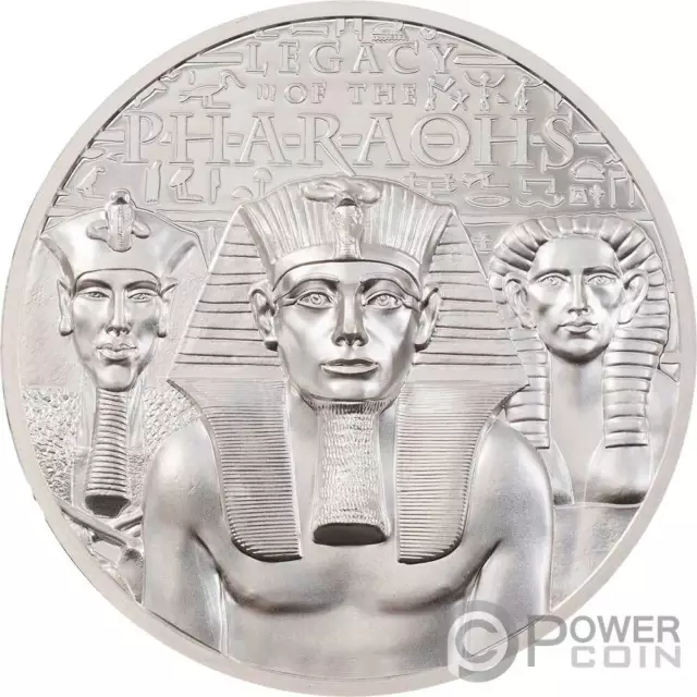 LEGACY OF THE PHARAOHS 1 Oz Silver Coin 5$ Cook Islands 2022