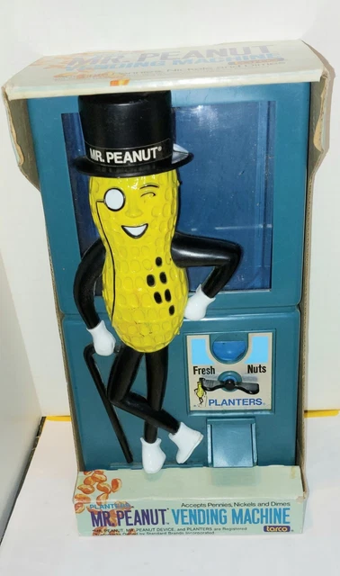 Mr Peanut Peanut dispencer in original box