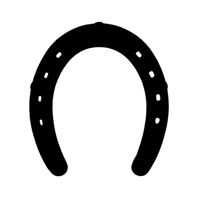 Horseshoe Sticker Buy 1 Get 1 Free Every Quantity Vinyl Lucky Decal BOGO
