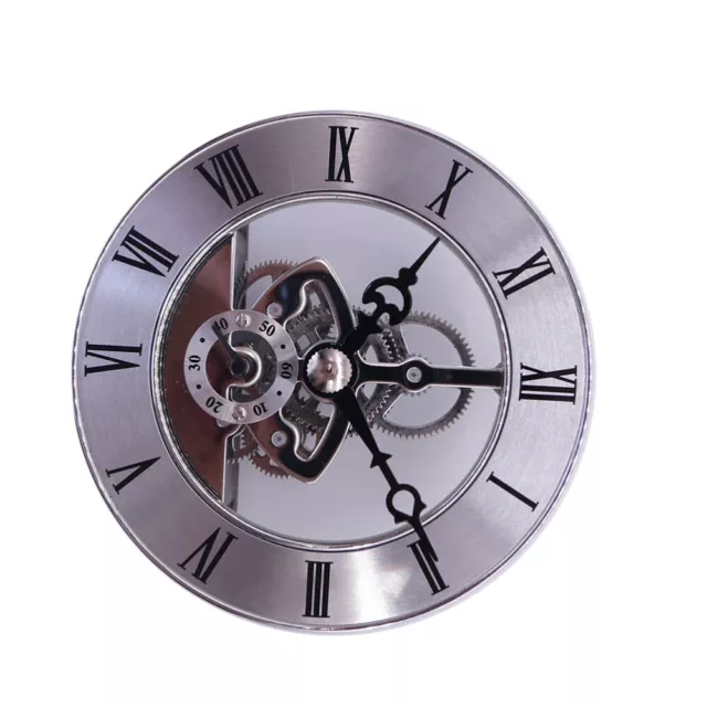 1pc altes Uhrwerk Round Gear Wall Clock Getriebe Wanduhr Metall Uhr Zahlen