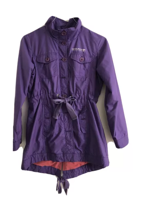 Giubbotto Woolrich Bimba Viola 10 Anni