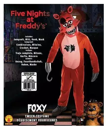 Quick WIP of the FNAF Nightmare Foxy costume i made for my son. #fiven, nightmare foxy