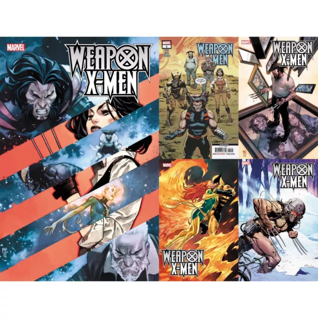 Weapon X-Men (2024) 1 2 Variants | Marvel Comics | COVER SELECT
