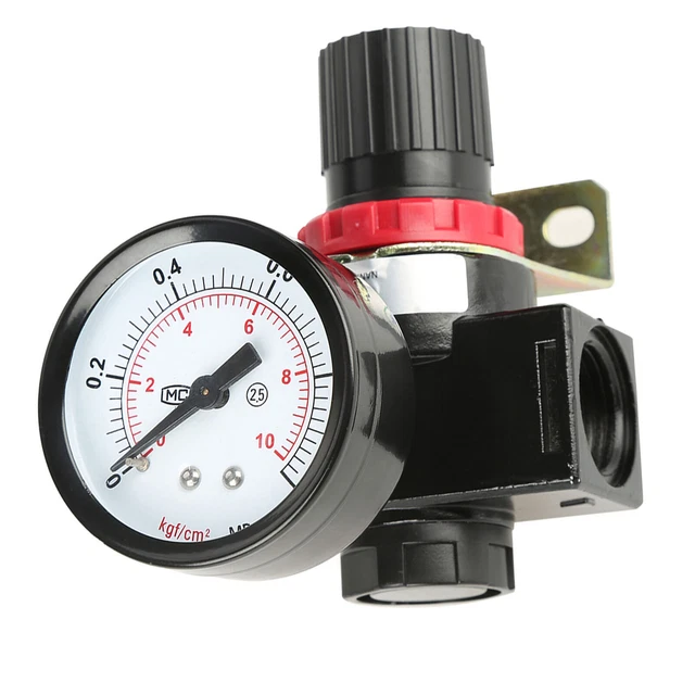 Soger GC Régulateur d'air 4500 psi Sortie LP 450 PSI Double joint en