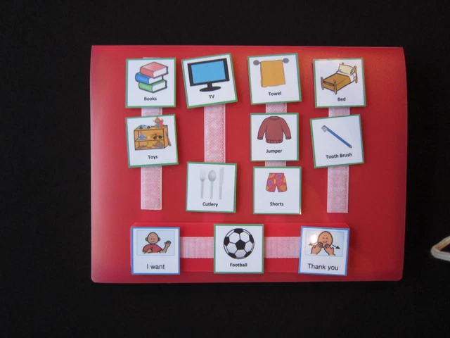 STARTER PACK DELUXE - Autism PECS Visual Communication Aids Dementia ...
